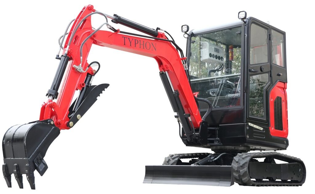 Unleash the Power of Precision with the Typhon Terror X2 Mini Excavator